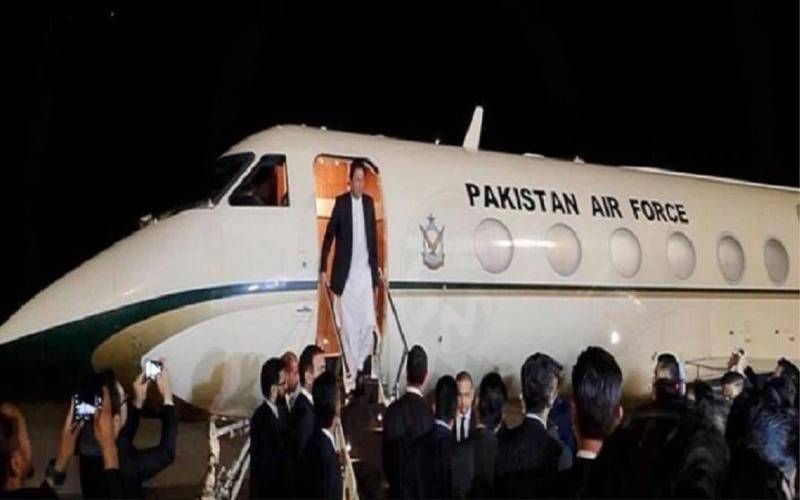 وزیر اعظم عمران خان ڈیووس سے وطن واپس پہنچ گئے