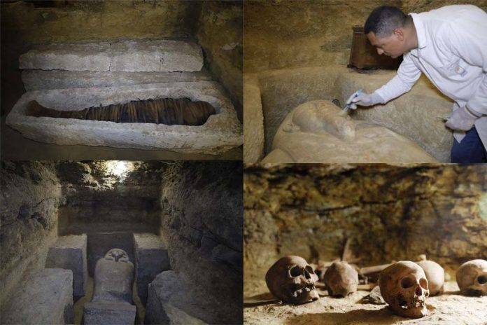 مصر میں ہزاروں سال قدیم مقبرے دریافت