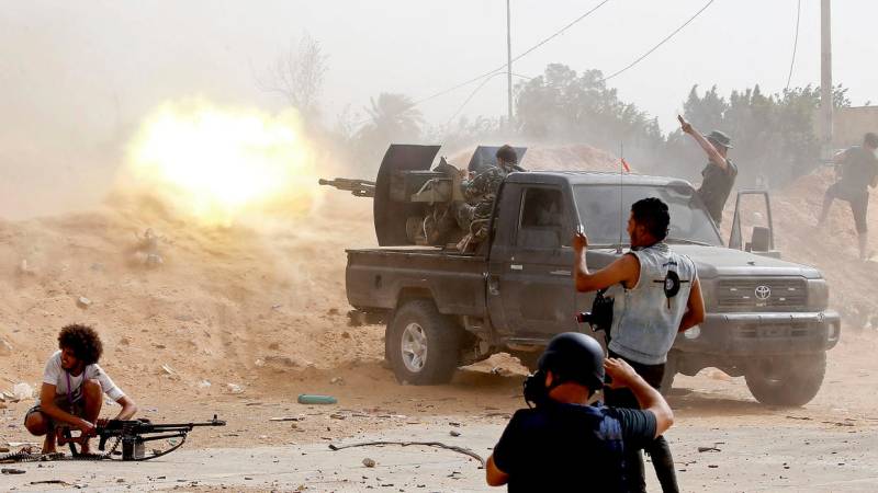 لیبیا، اقوام متحدہ کی جنگ بندی کے باوجود جھڑپیں