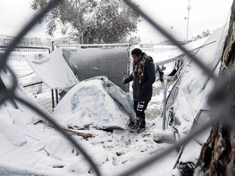 شام میں شدید سردی سے 29 بچے ہلاک، 20 ہزار مہاجرین درختوں تلے زندگی بسر کرنے پر مجبور