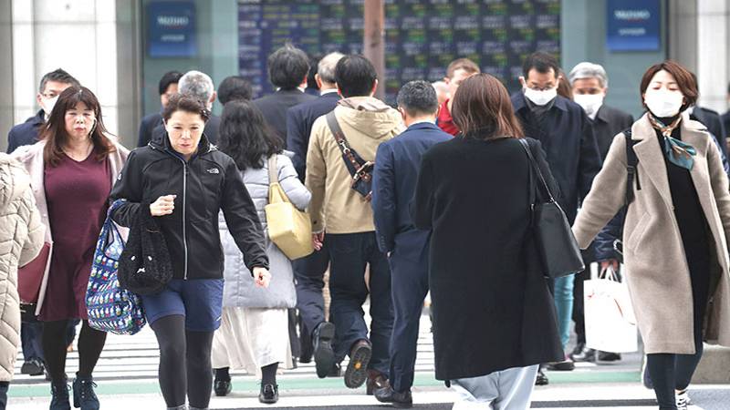  جاپان کی جی ڈی پی میں گزشتہ سال کی آخری سہ مائی میں 6.3 فیصد کمی
