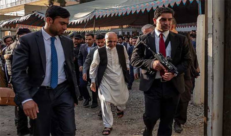افغان الیکشن:سرکاری نتائج کا اعلان ، اشرف غنی دوبارہ صدر منتخب