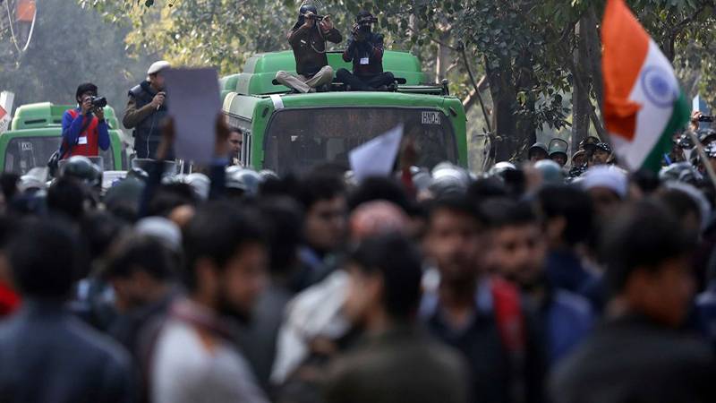 بھارت:شہریت کے نئے متنازعہ قانون کیخلاف احتجاجی مظاہرے،5افراد ہلاک