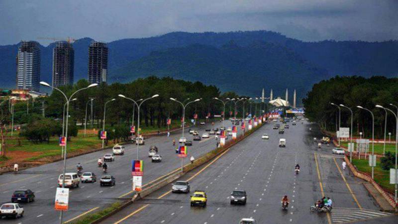 اسلام آباد اورراولپنڈی میں وقفے وقفے سے بارش کا سلسلہ جاری