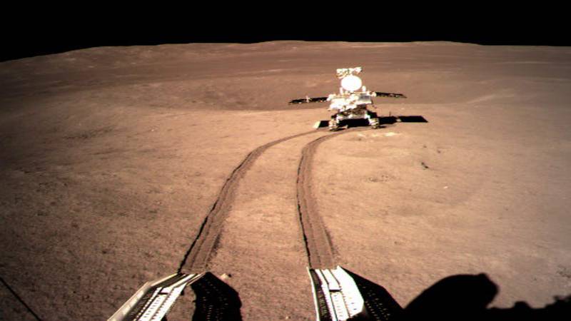 خلائی گاڑی نے چاند پر ریت کی 40 فٹ گہری تہہ دریافت کر لی