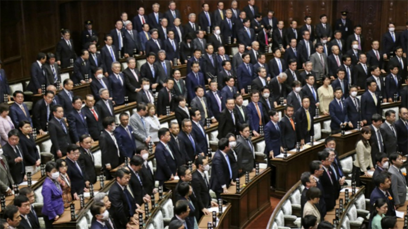 جاپان: پارلیمان کے ایوان زیریں میں کورونا وائرس سے نمٹنے کے لئے ہنگامی حالت کے اعلان کا بل منظور