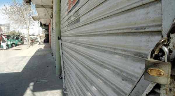 کوئٹہ، لاک ڈاؤن کی خلاف ورزی پر 150 دکانیں سیل