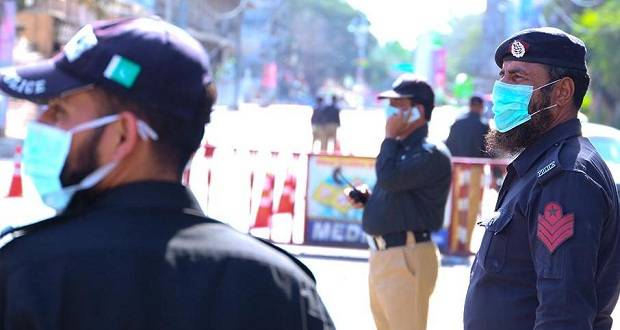 کراچی : لاک ڈاؤن کی خلاف ورزی پر 422 افراد گرفتار