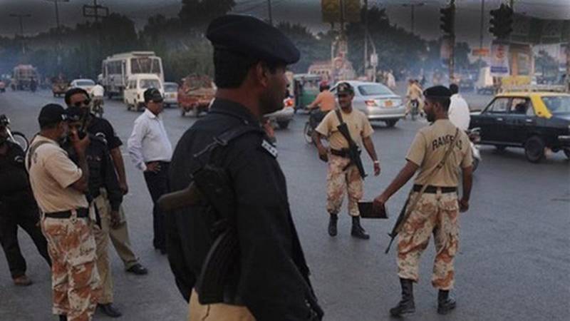 کراچی: مختلف مقامات پر پولیس، رینجرز کی ناکہ بندی