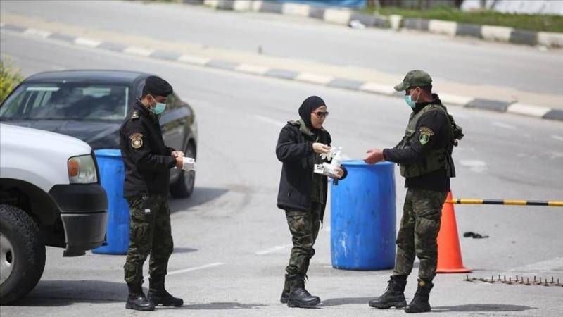  فلسطین میں احتیاطی تدابیرکی خلاف ورزی پر جرمانے