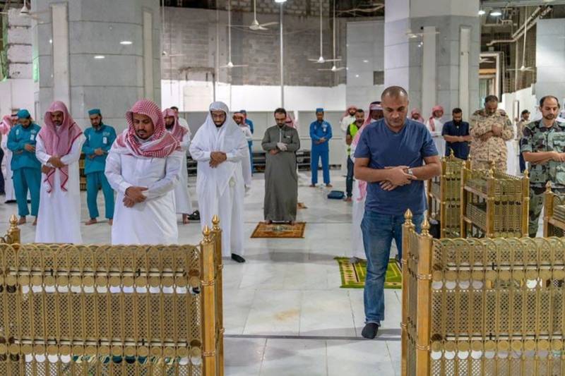 سعودی عرب کی مساجد میں نمازوں کی ادائیگی کا نیا میکا نزم