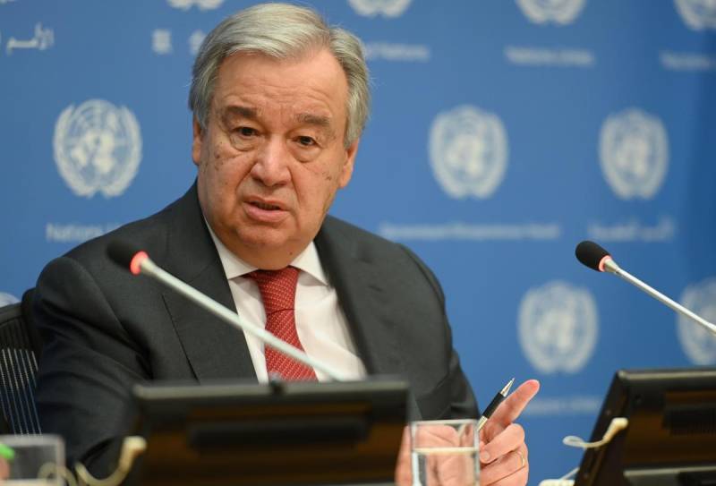 اقوام متحدہ کے سیکرٹری جنرل انتونیو گوٹریش کا چین کے ساتھ اظہار یکجہتی 