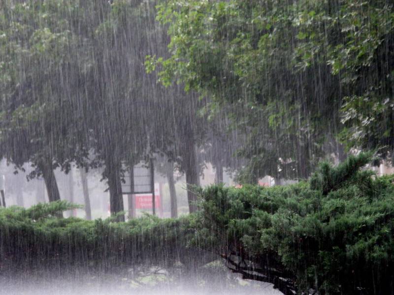 پنجاب کے مختلف علاقوں میں بارش سے گرمی کا زور ٹوٹ گیا