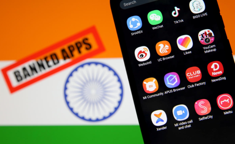 بھارت نے چین کی مزید 47 ایپلی کیشنز پر پابندی عائد کردی