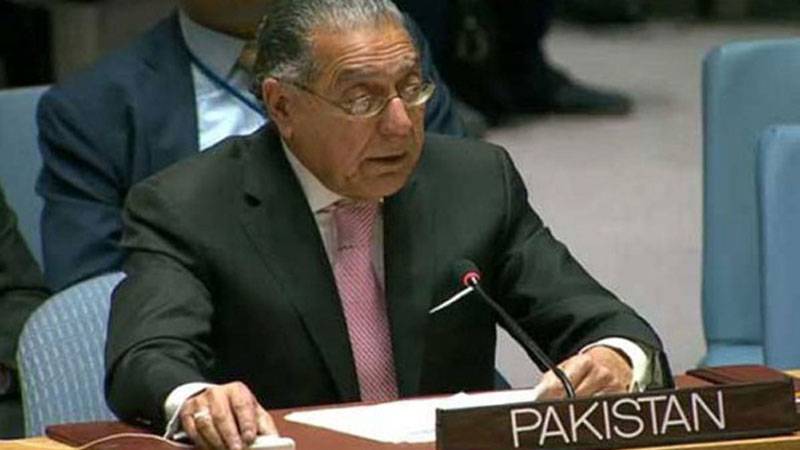 پاکستان مذہبی مقامات کے تحفظ کے حوالےسےاقوام متحدہ کےلائحہ عمل کی حمایت کرتا ہے:منیراکرم