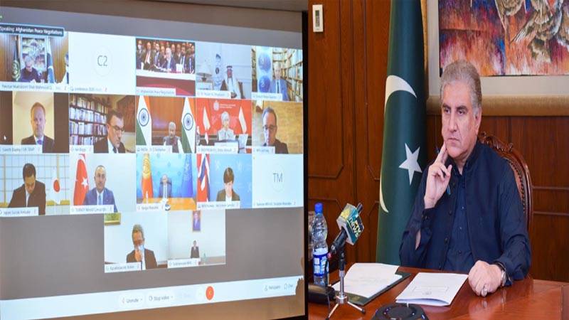 پاکستان نے افغان امن عمل میں اپنا مصالحانہ کردار خلوص نیت سے ادا کیا ،شاہ محمود قریشی