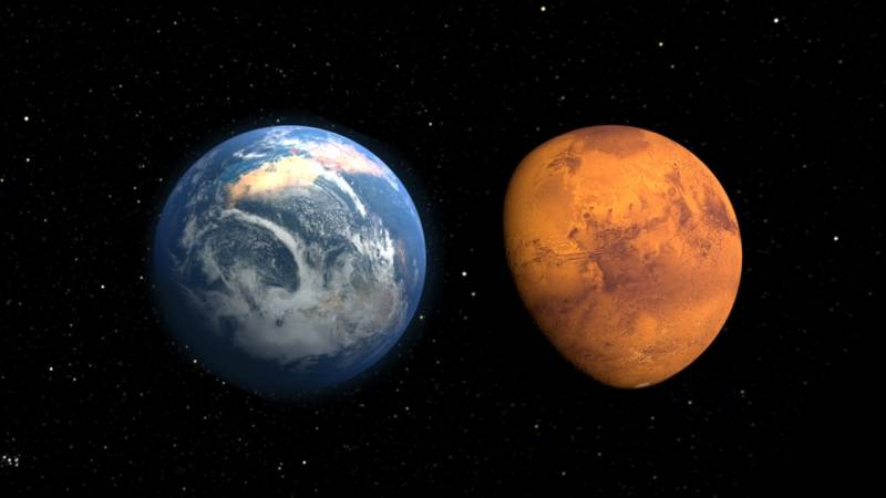 سرخ سیارہ مریخ ہفتے تک زمین سے قریب رہے گا