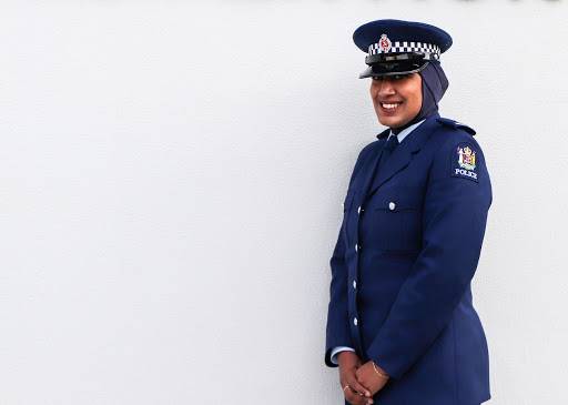 نیوزی لینڈ، پیلی با حجاب پولیس آفیسر کی تعیناتی