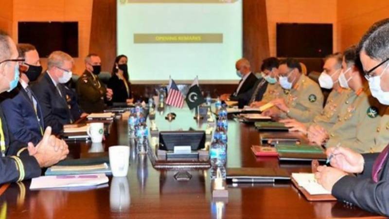 امریکی وفد کا جی ایچ کیو کا دورہ، خطے کے سیکیورٹی امور اور دو طرفہ تعلقات پر تبادلہ خیال