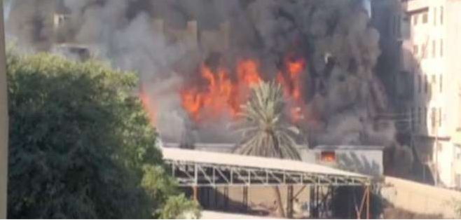 کراچی سائیٹ ایریا ہارون آباد فیکٹری میں آگ بھڑک اٹھی