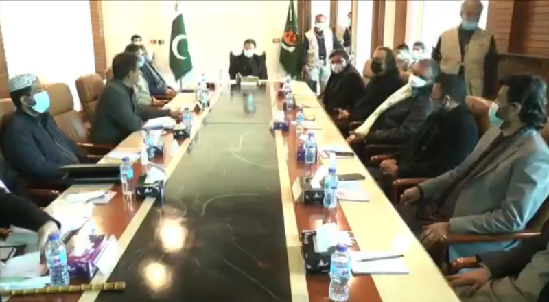  کوئٹہ، وزیراعظم عمران خان کی زیر صدارت امن و امان کے حوالے سے اہم اجلاس 