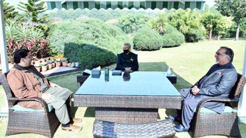 صدر مملکت سے عمران اسماعیل اور سیف اللہ نیازی کی ملاقات،ملک کی مجموعی سیاسی صورتحال اور آئندہ انتخابات پر تبادلہ خیال