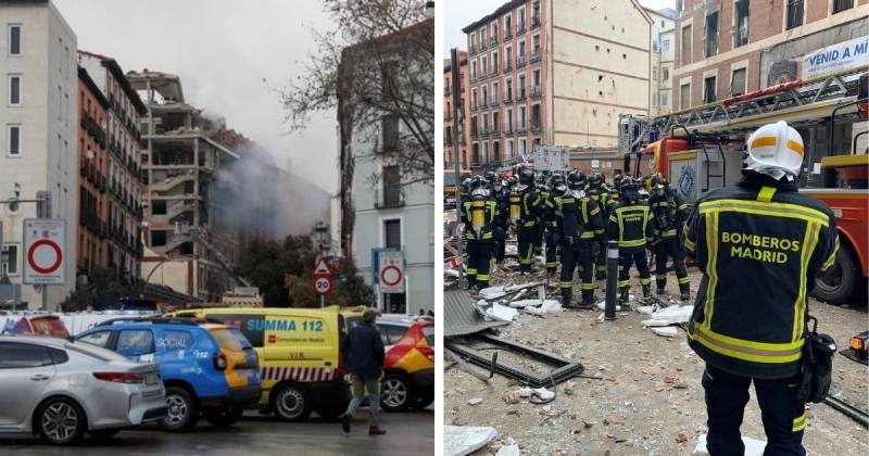 سپین کے دارالحکومت میڈرڈ میں زور دار دھماکا، 3 افراد ہلاک