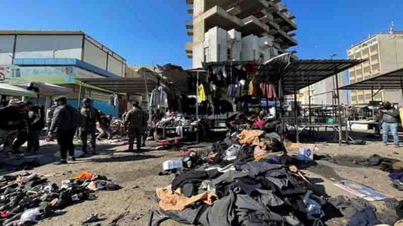 بغداد میں یکے بعد دیگرے 2خودکش حملے، 30 افراد ہلاک، 73 زخمی