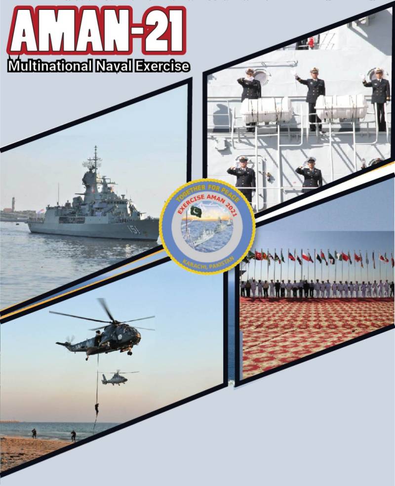 امن مشق کے ذریعے بحری افواج کا اشتراک: پاک بحریہ کی سفارتکاری کامیابی