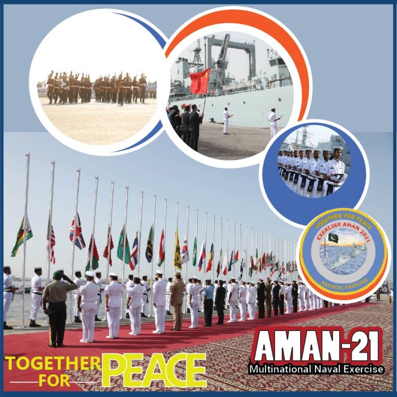 امن مشق کے ذریعے بحری افواج کا اشتراک: پاک بحریہ کی سفارتکاری کامیابی
