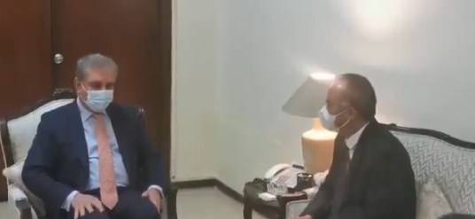 وزیرخارجہ کی پاکستان میں تعینات چینی سفیر سے ملاقات