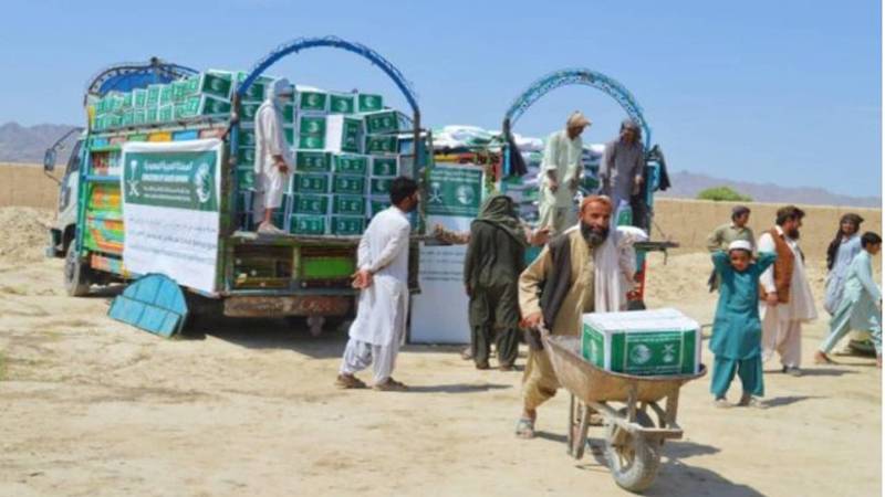 سعودی عرب کی جانب سے 20 ہزار سے زائد پاکستانی خاندانوں میں راشن تقسیم