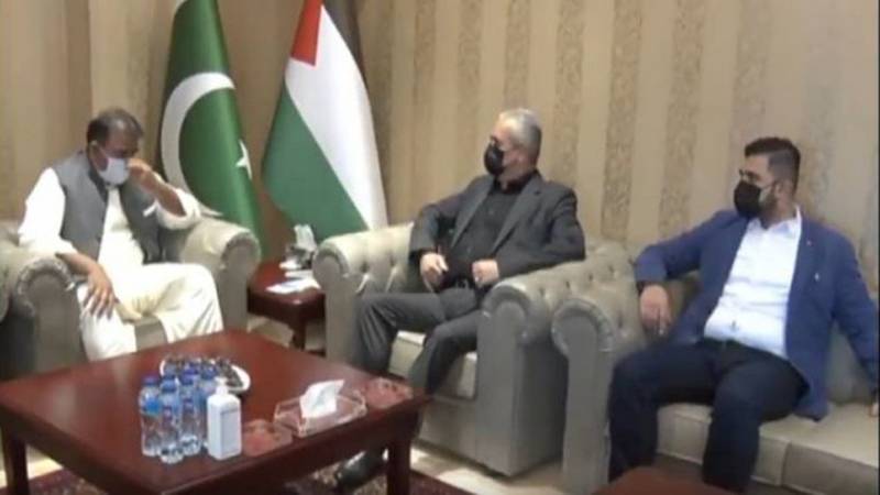 وفاقی وزیر فواد چوہدری نے وزیراعظم پاکستان کا فلسطین کے عوام کے لیئے یکجہتی کا پیغام پہنچایا