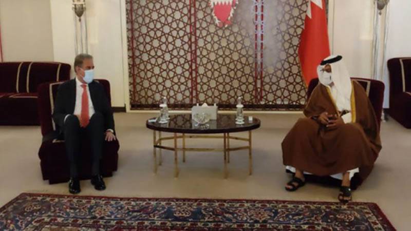 پاکستان بحرین کے ساتھ معاشی روابط بڑھانے کا خواہاں ہے: وزیر خارجہ شاہ محمود قریشی