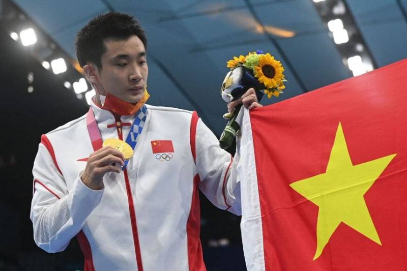 اولمپک، چین نے مینز ڈائیونگ میں گولڈ میڈل جیت لیا