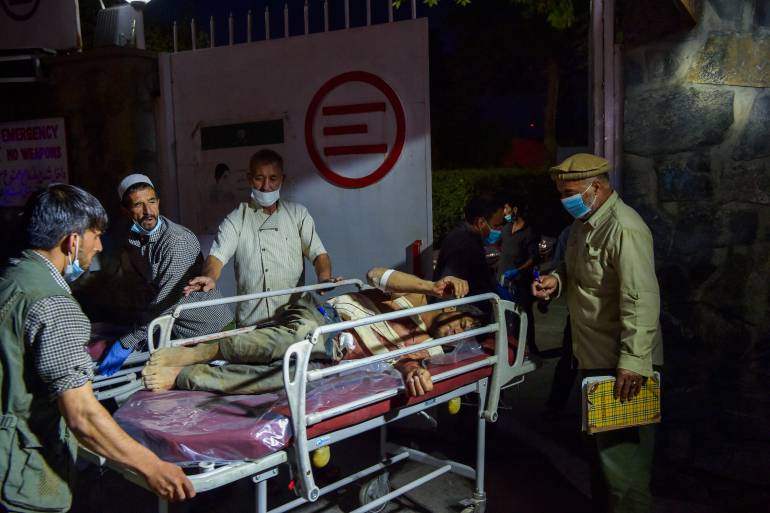 کابل ایئر پورٹ پر دھماکے، ہلاکتوں کی تعداد90تک پہنچ گئی