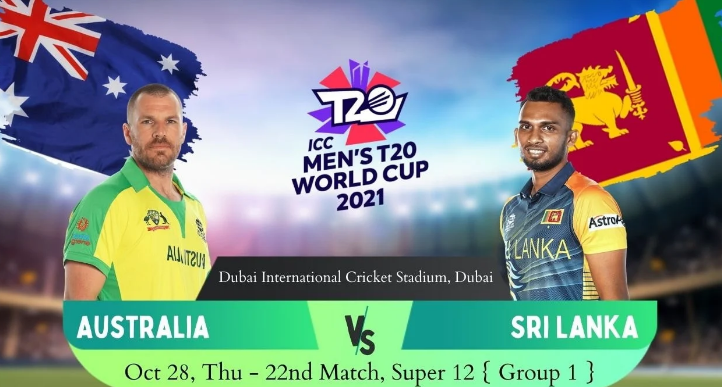 ٹی20ورلڈ کپ کے سپر 12 راﺅنڈ میں آسٹریلیا اور سری لنکا کی ٹیموں کے درمیان میچ(کل) کھیلا جائیگا 