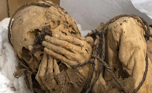  پیرو کے ماہرین آثار قدیمہ نے 12سو سال پرانی ممی دریافت