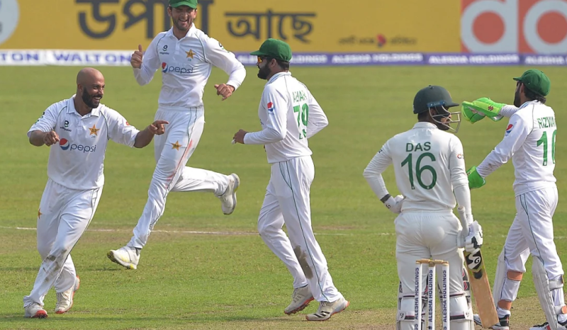 پاکستان نے بنگلا دیش کو دوسرے ٹیسٹ میں شکست دیدی