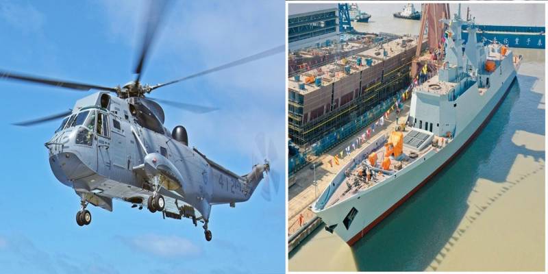 پاک بحریہ کے بیڑے میں 054 ایلفا فریگیٹ اور سی کنگ ہیلی کاپٹرز کی شمولیت