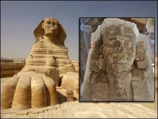 مصر میں ابوالہول جیسے مزید دو قدیم مجسمے دریافت