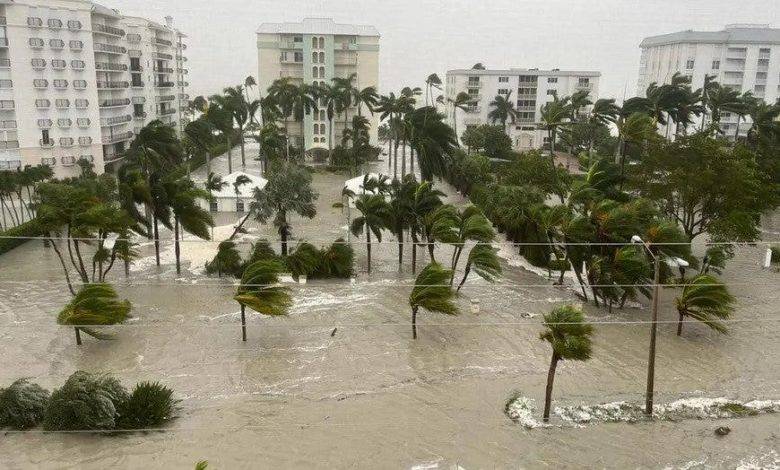 سمندری طوفان ایان امریکی ریاست فلوریڈا سے ٹکرا گیا