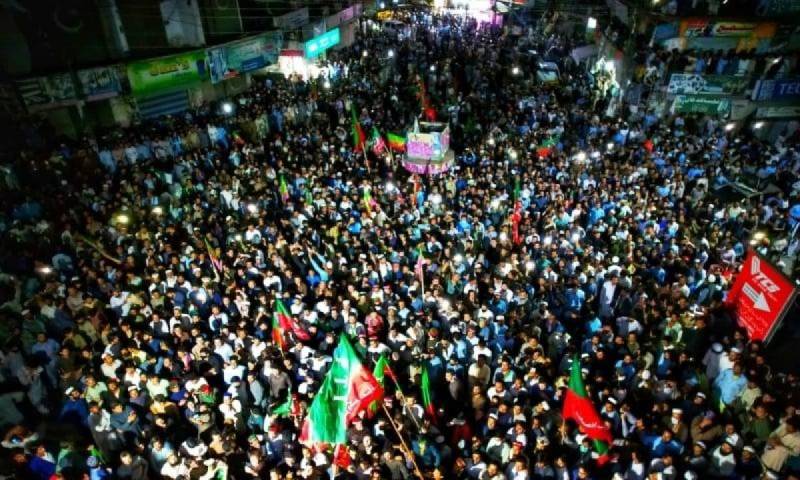 راولپنڈی: جلسہ گاہ اور اطراف میں موبائل فون سگنلز بند