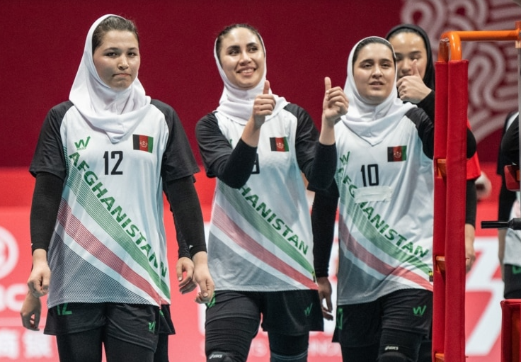 ایشین گیمزمیں افغان خواتین کی والی بال ٹیم پہنچی کیسے؟