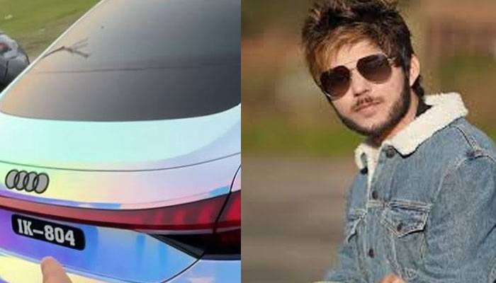 آئی کے804کی جعلی نمبرپلیٹ لگانے پرٹک ٹاکر ندیم نانی والا گرفتار 