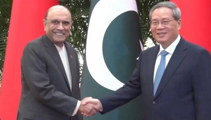 صدر پاکستان کی وزیر اعظم لی چیانگ سے ملاقات ،مفاہمت کی یادداشتوں پر دستخط 