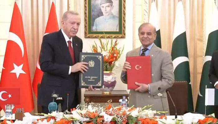 پاکستان اور ترکیہ کے درمیان مفاہمتی یادداشتوں و معاہدوں پر دستخط 