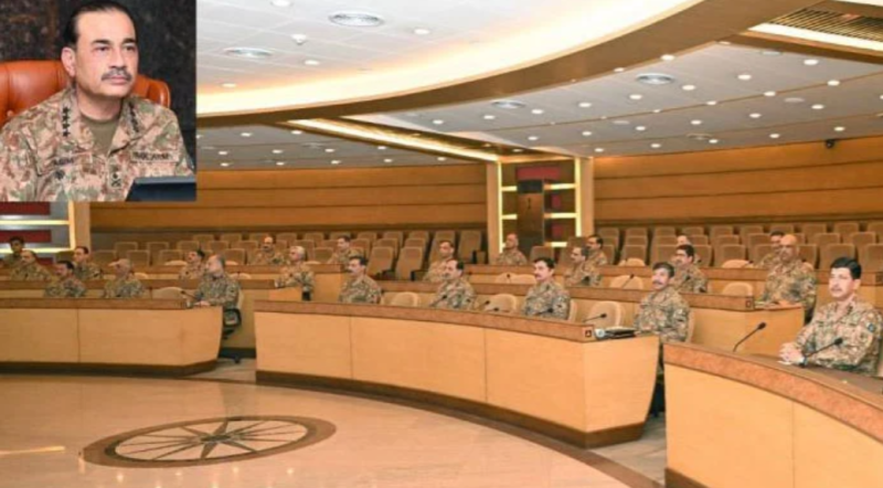 کسی کوبلوچستان میں امن میں خلل ڈالنے کی اجازت نہیں دی جائے گی: کورکمانڈر کانفرنس