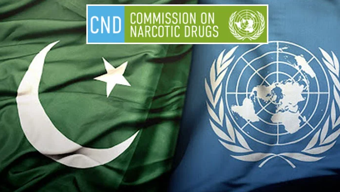  پاکستان 2026 سے 2029تک  اقوام متحدہ کے کمیشن برائے منشیات کا رکن منتخب