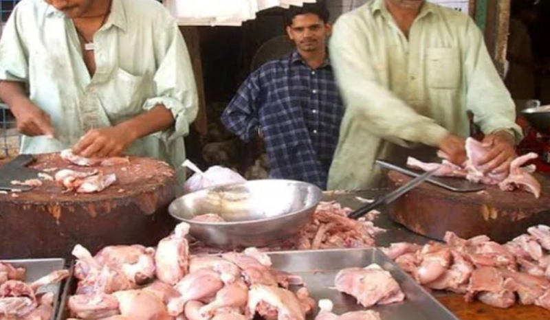 مرغی کے گوشت کی قیمت قابو سے باہر
